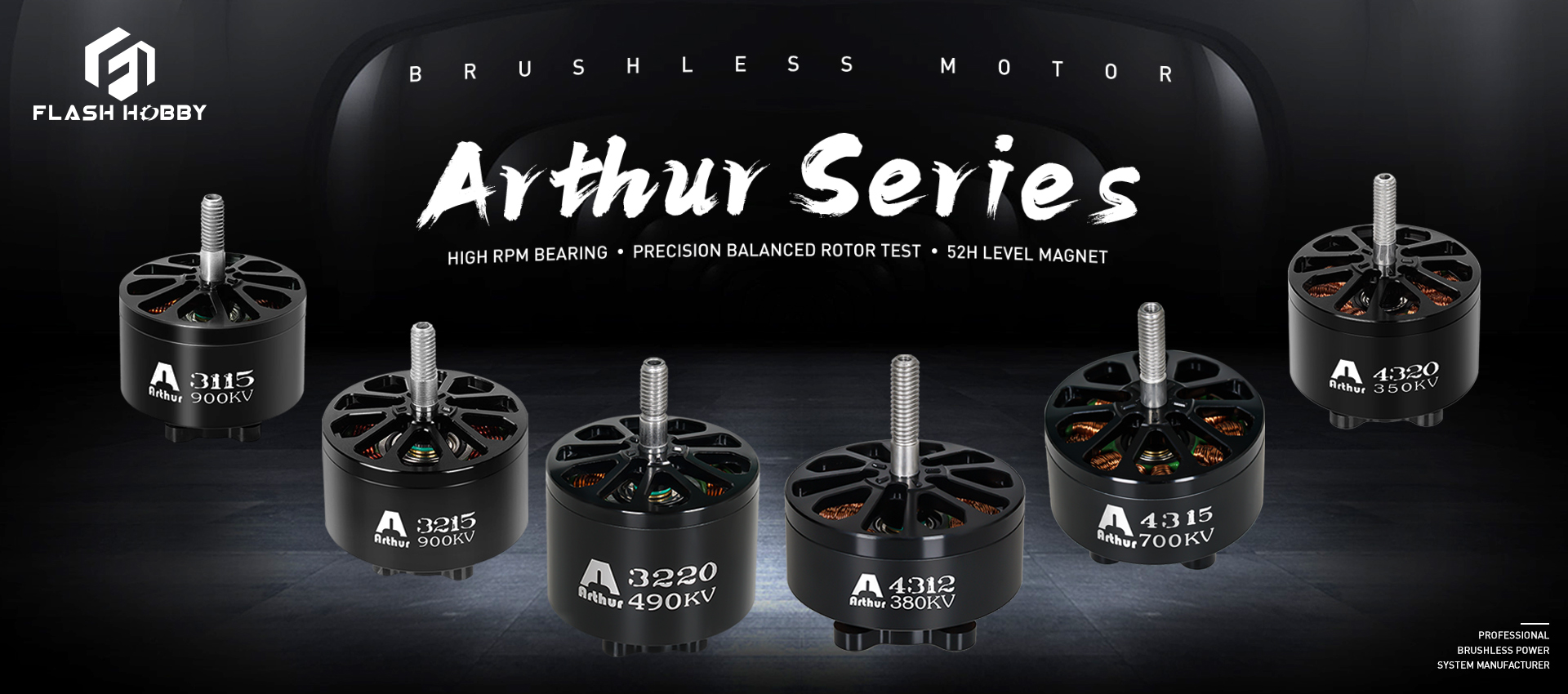 Moteur FPV de la série Arthur